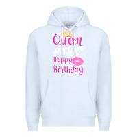 White Queen Was Born İn January Happy Birthday Premium Hoodie - Bettercallsaul