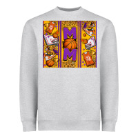 Heather Grey basketball mom Heavyweight Sweatshirt - Jasminsmagicworld