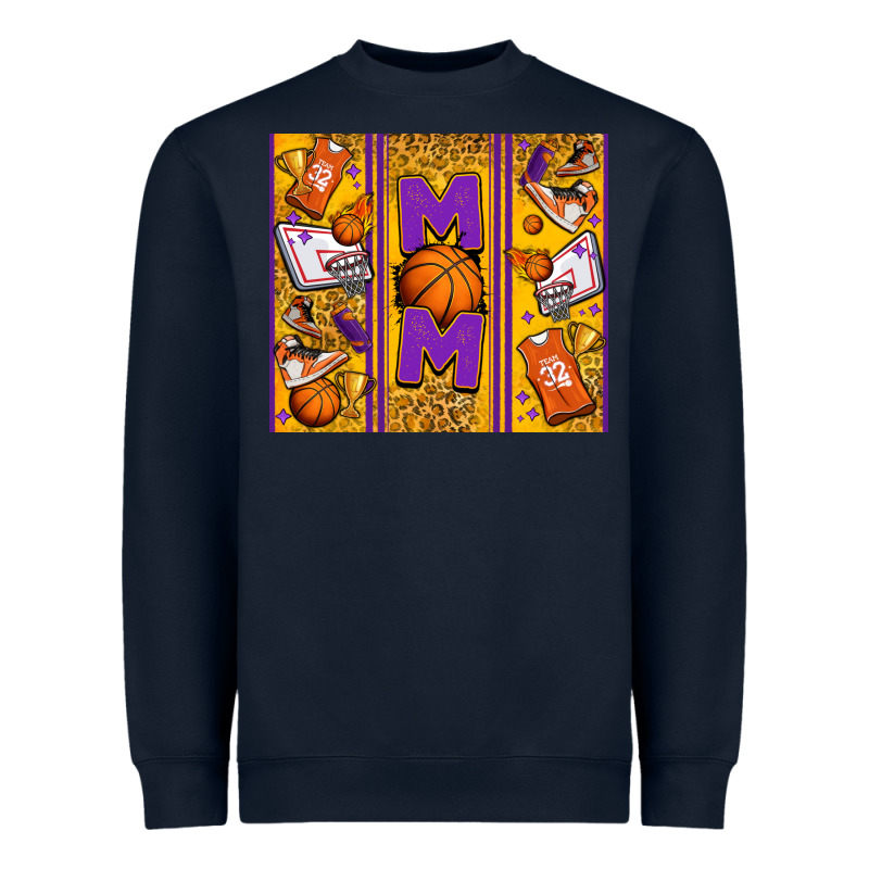 Basketball Mom Heavyweight Sweatshirt by Jasminsmagicworld | Teevron