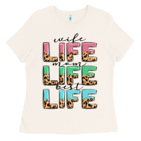 Bone wife life mom life best life Ladies Tee - MaliasSmallBusiness