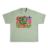 Oil Green let's get loaded Urban Heavy Tee - Jasminsmagicworld