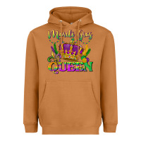 Meerkat mardi gras queen Heavyweight Hoodie - LillyAllenDesigns