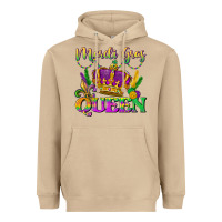Mushroom mardi gras queen Heavyweight Hoodie - LillyAllenDesigns