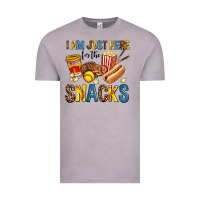 Vintage Zinc i am just here for the snacks Vintage Tee - AdoDesignShop