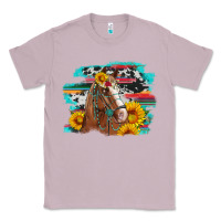 Lilac horse with sunflowers Classic Tee - Artiststas