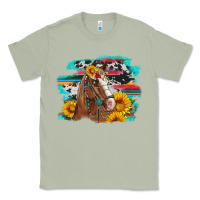 Matcha horse with sunflowers Classic Tee - Artiststas