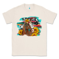 Natural horse with sunflowers Classic Tee - Artiststas