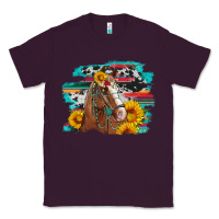 Plum horse with sunflowers Classic Tee - Artiststas