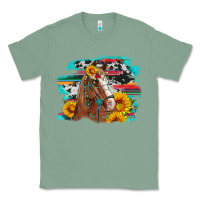 Sage horse with sunflowers Classic Tee - Artiststas