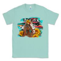 Seafoam horse with sunflowers Classic Tee - Artiststas