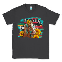 Smoke horse with sunflowers Classic Tee - Artiststas