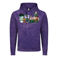 Cloud Purple hunter green hockey coffee cups Vintage Hoodie - AdoDesignShop