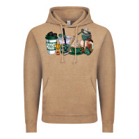 Vintage Coffee hunter green hockey coffee cups Vintage Hoodie - AdoDesignShop