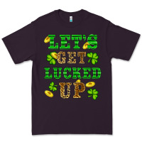 Plum st patricks day lets get lucked up Premium Tee - RanaPortraitStore