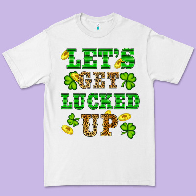 Premium Tee st patricks day lets get lucked up