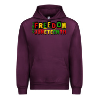 Mauve Wine freedom juneteenth Urban Hoodie - CowGirlArtShop