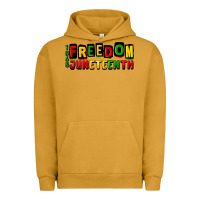 Pigment Peanut Butter freedom juneteenth Urban Hoodie - CowGirlArtShop