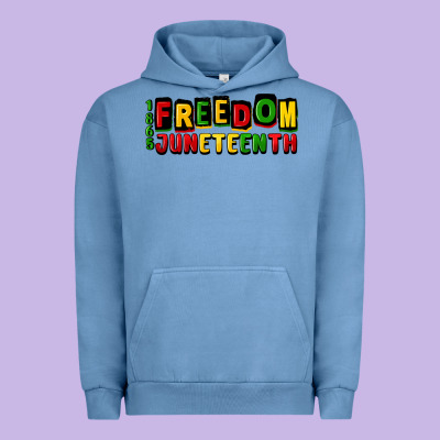 Freedom Juneteenth Urban Hoodie Designed By Cowgirlartshop