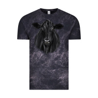 Cloud Black black angus Vintage Tee - JahusDesignShop