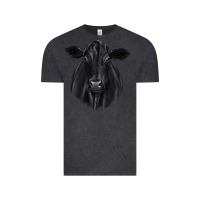 Vintage Black black angus Vintage Tee - JahusDesignShop