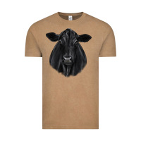 Vintage Coffee black angus Vintage Tee - JahusDesignShop