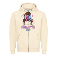 Sandshell gymnastics life Zipper Hoodie - MaliasSmallBusiness