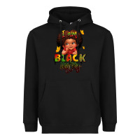 Black i am black history juneteenth Heavyweight Hoodie - LillyAllenDesigns