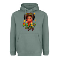 Sage i am black history juneteenth Heavyweight Hoodie - LillyAllenDesigns