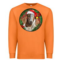 Carrot Boer Goat Christmas Premium Sweatshirt - LillyAllenDesigns