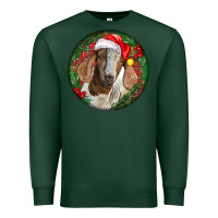Sports Green Boer Goat Christmas Premium Sweatshirt - LillyAllenDesigns