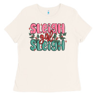 Bone sleigh girl sleigh christmas Ladies Tee - MaliasSmallBusiness