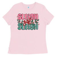 Sleigh Girl Sleigh Christmas Ladies Tee | Teevron