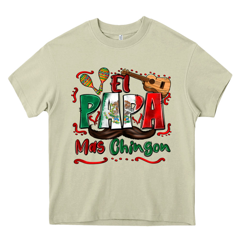 El Papa Mas Chingon Heavy Core Tee by Zillion Design Studio | Teevron