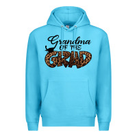 Ocean Blue Back to School I m Graduation Grandma Of The Grandma Premium Hoodie - Bettercallsaul