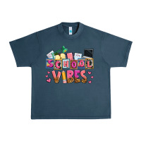 Midnight Navy school vibes Urban Heavy Tee - AdoDesignShop