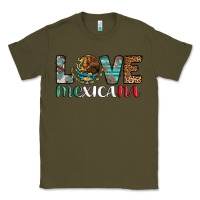 Army Green love mexicana revise Classic Tee - AdoDesignShop