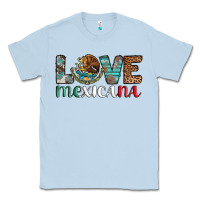 Dusty Blue love mexicana revise Classic Tee - AdoDesignShop