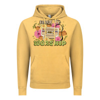 Vintage Mustard made to worship Vintage Hoodie - JahusDesignShop