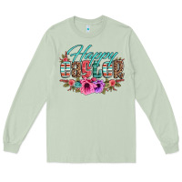 Matcha happy easter western floral serape leopard Long Sleeve Tee - Jasminsmagicworld