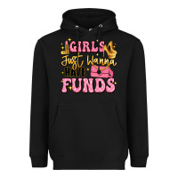 Black girls just wanna have funds Heavyweight Hoodie - LillyAllenDesigns