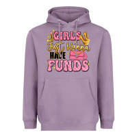 Lavender girls just wanna have funds Heavyweight Hoodie - LillyAllenDesigns