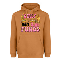 Meerkat girls just wanna have funds Heavyweight Hoodie - LillyAllenDesigns