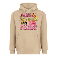 Mushroom girls just wanna have funds Heavyweight Hoodie - LillyAllenDesigns