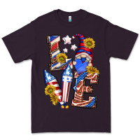 Plum love 4th of july with gnome Premium Tee - texasbilliewilder