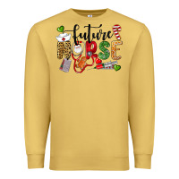 Antique Gold Chrismas future nurse Premium Sweatshirt - LillyAllenDesigns