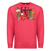 Cardinal Chrismas future nurse Premium Sweatshirt - LillyAllenDesigns