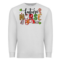 Dove Grey Chrismas future nurse Premium Sweatshirt - LillyAllenDesigns