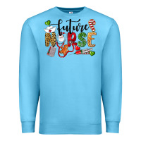 Ocean Blue Chrismas future nurse Premium Sweatshirt - LillyAllenDesigns