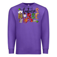 Purple Chrismas future nurse Premium Sweatshirt - LillyAllenDesigns