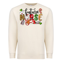 Sandshell Chrismas future nurse Premium Sweatshirt - LillyAllenDesigns